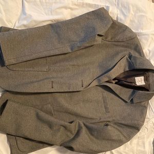 Classic blazer Heather grey the academy blazer size 6 Gap